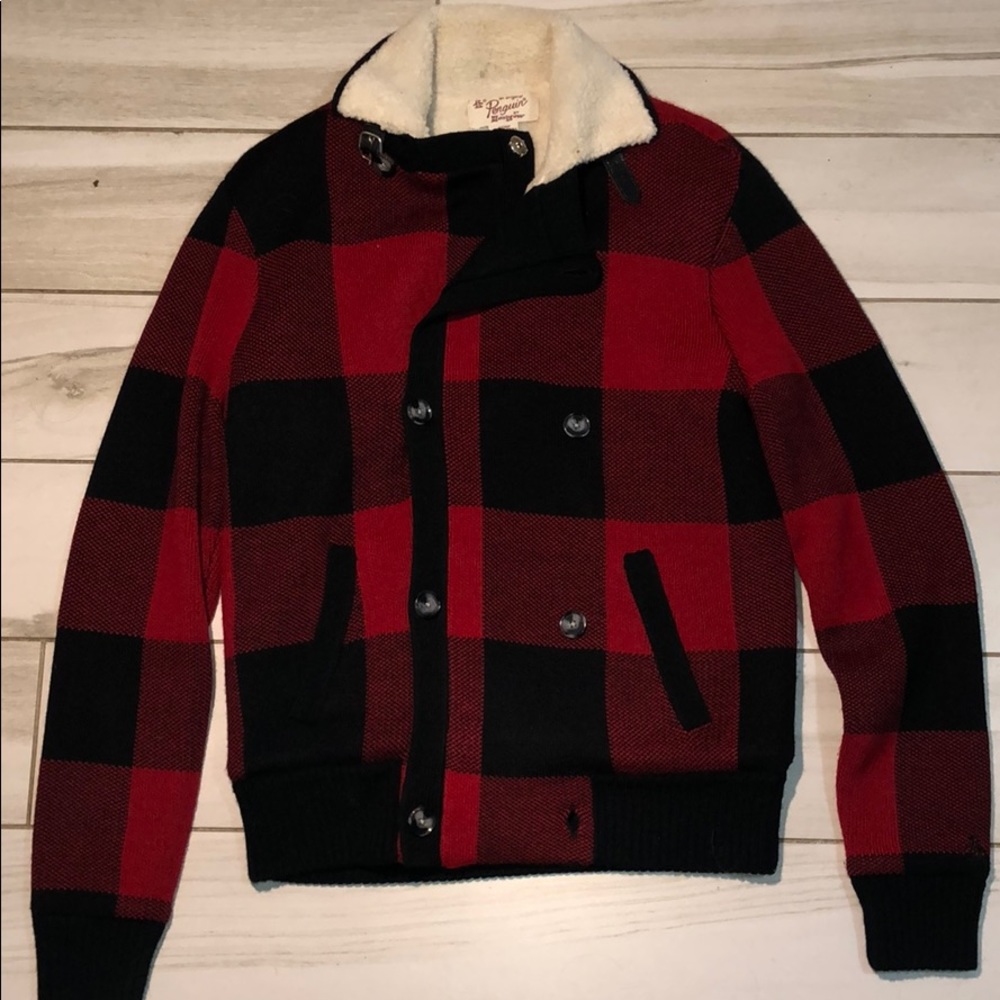 Penguin shearling jacket